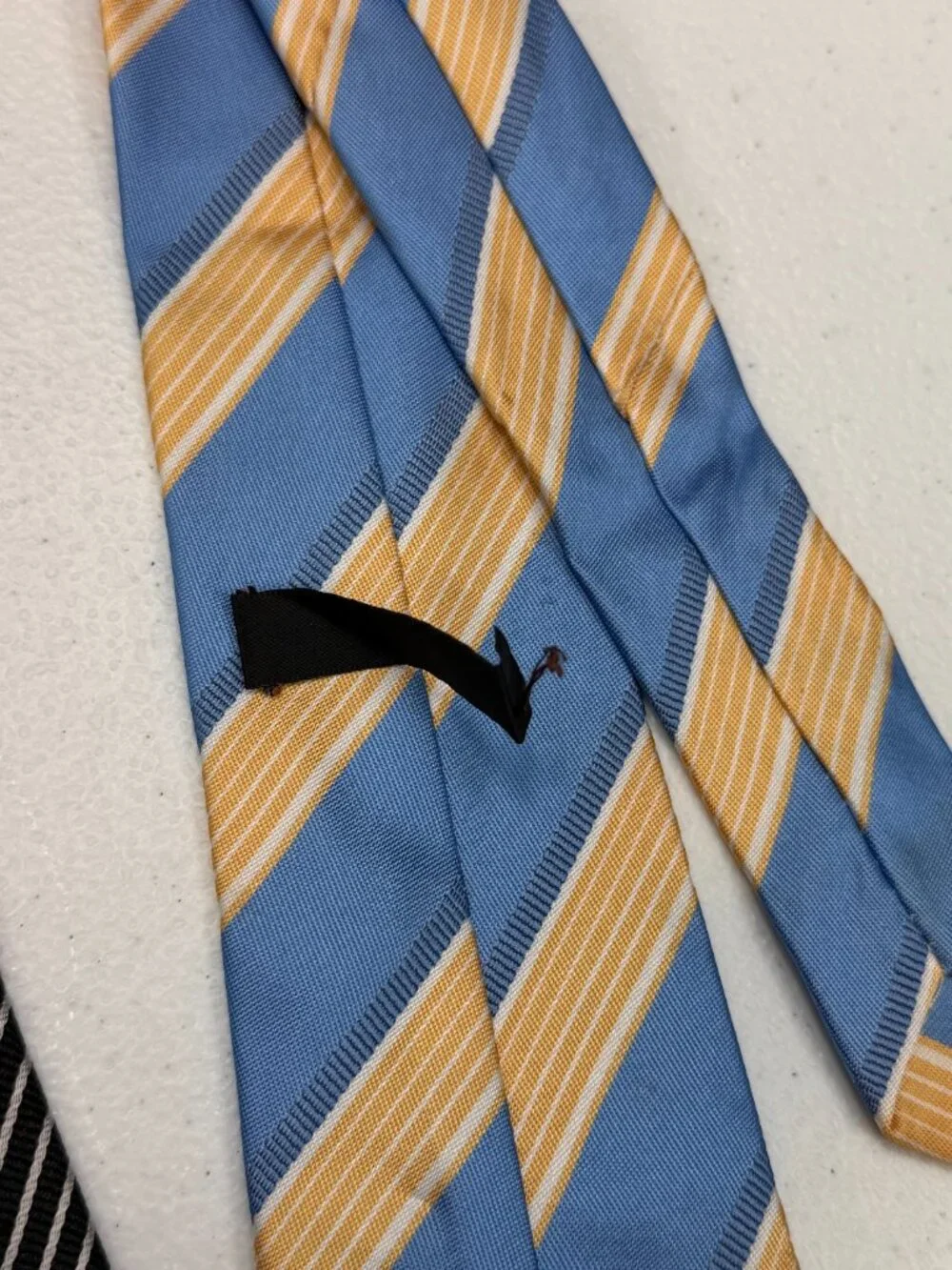 Boys Youth Clip On Ties Lot of 4 Striped Polka Dot Dress Ties